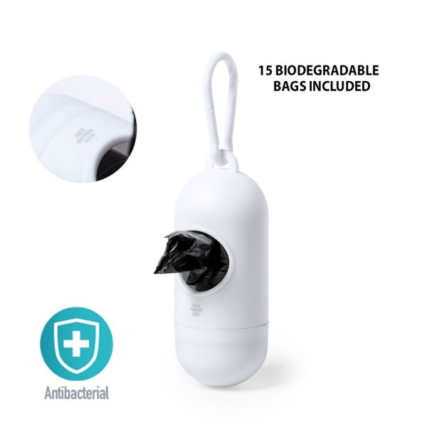 Dispensador Bolsas Antibacteriano - Wabik