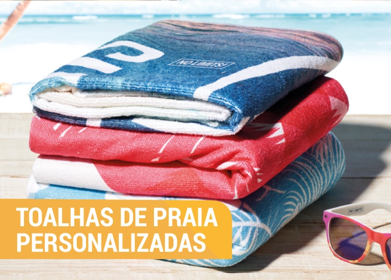 Toalhas de Praia Personalizadas: A melhor opção para a sua empresa